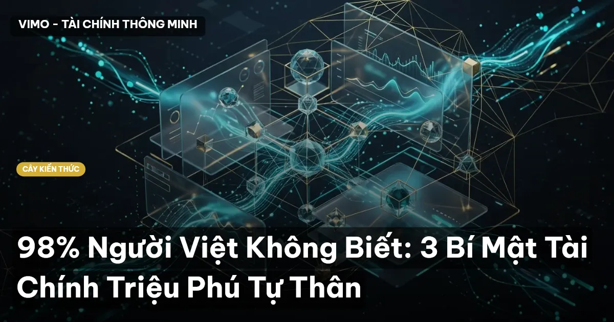 98% Người Việt Không Biết: 3 Bí Mật Tài Chính Triệu Phú Tự Thân