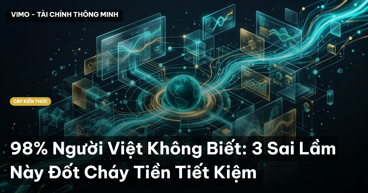 98% Người Việt Không Biết: 3 Sai Lầm Này Đốt Cháy Tiền Tiết Kiệm