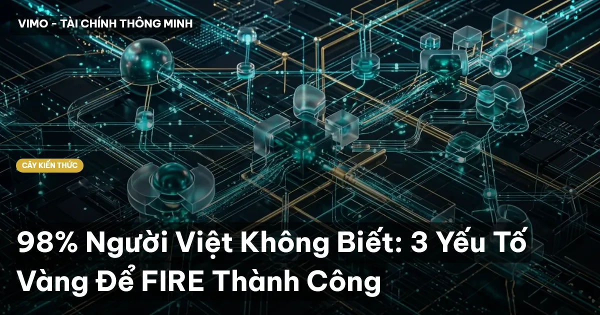 98% Người Việt Không Biết: 3 Yếu Tố Vàng Để FIRE Thành Công