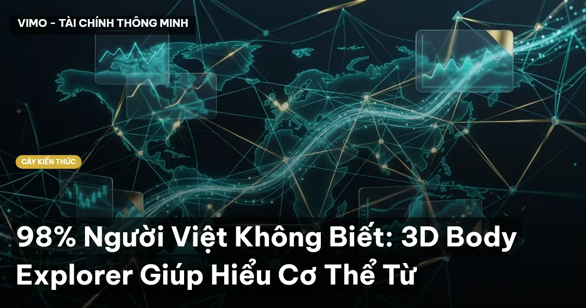 98% Người Việt Không Biết: 3D Body Explorer Giúp Hiểu Cơ Thể Từ