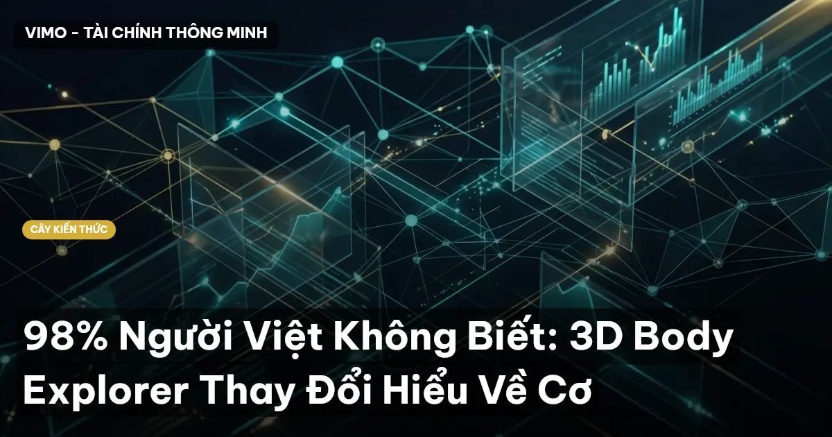 98% Người Việt Không Biết: 3D Body Explorer Thay Đổi Hiểu Về Cơ