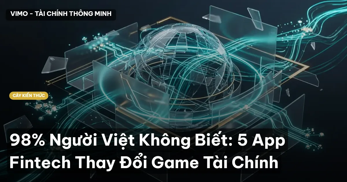 98% Người Việt Không Biết: 5 App Fintech Thay Đổi Game Tài Chính