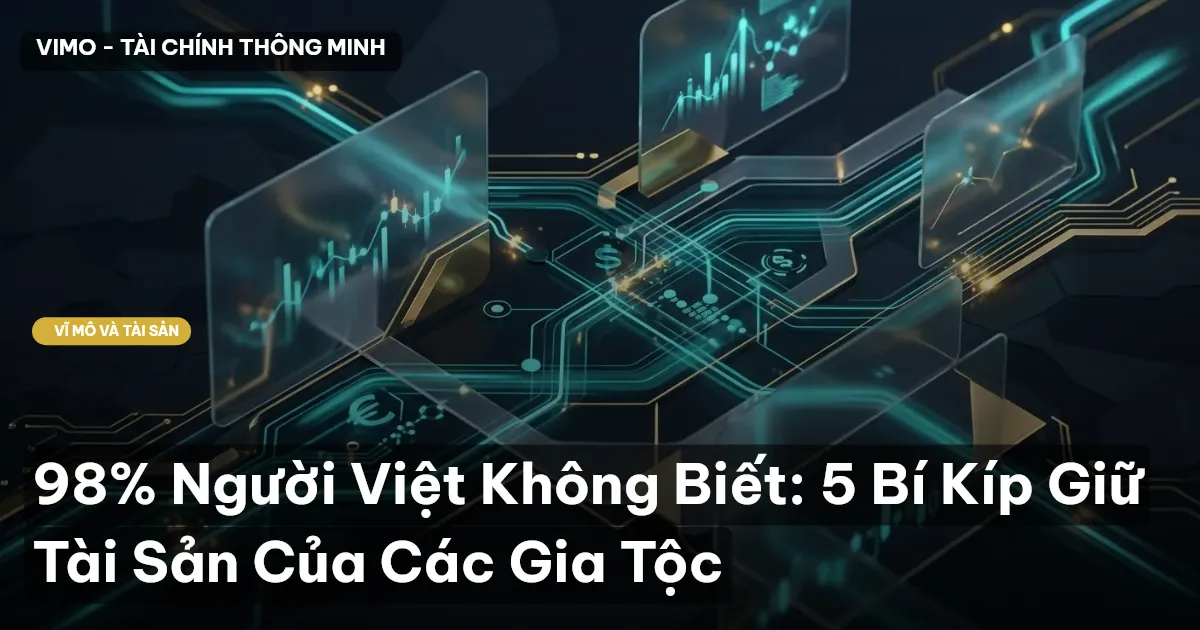 98% Người Việt Không Biết: 5 Bí Kíp Giữ Tài Sản Của Các Gia Tộc
