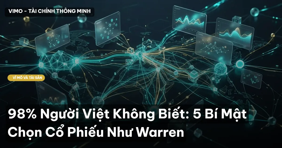 98% Người Việt Không Biết: 5 Bí Mật Chọn Cổ Phiếu Như Warren