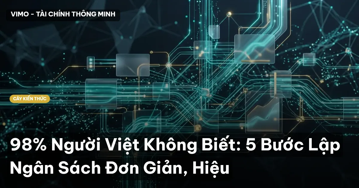98% Người Việt Không Biết: 5 Bước Lập Ngân Sách Đơn Giản, Hiệu