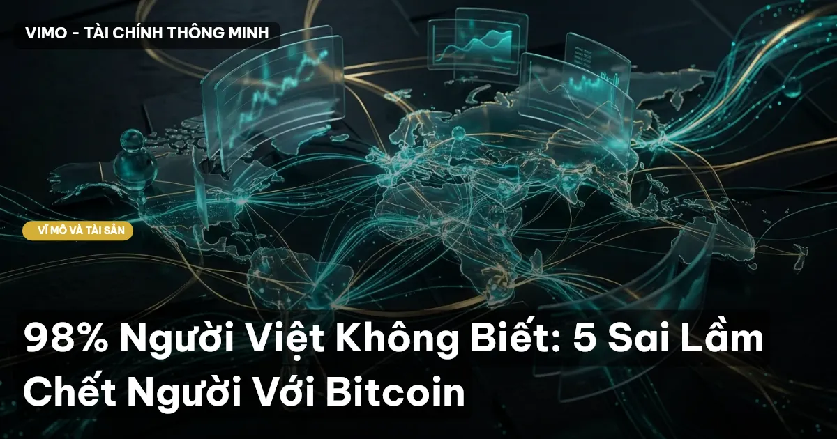 98% Người Việt Không Biết: 5 Sai Lầm Chết Người Với Bitcoin