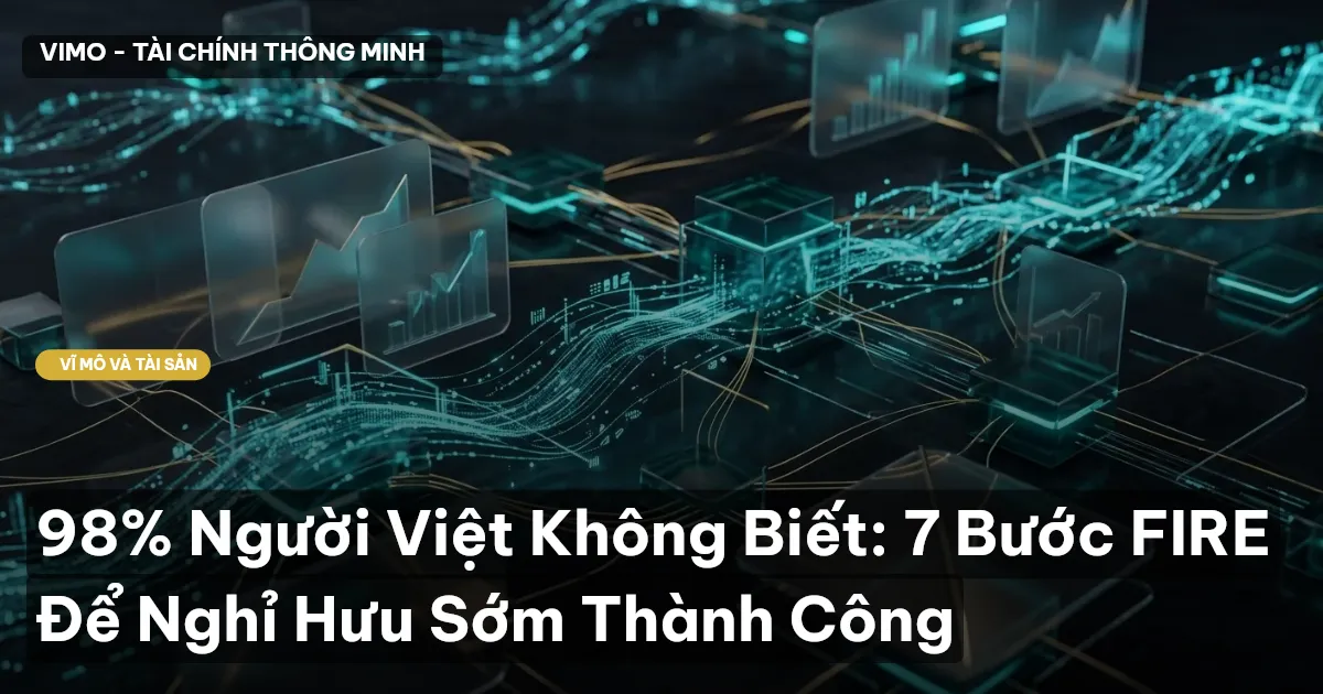 98% Người Việt Không Biết: 7 Bước FIRE Để Nghỉ Hưu Sớm Thành Công