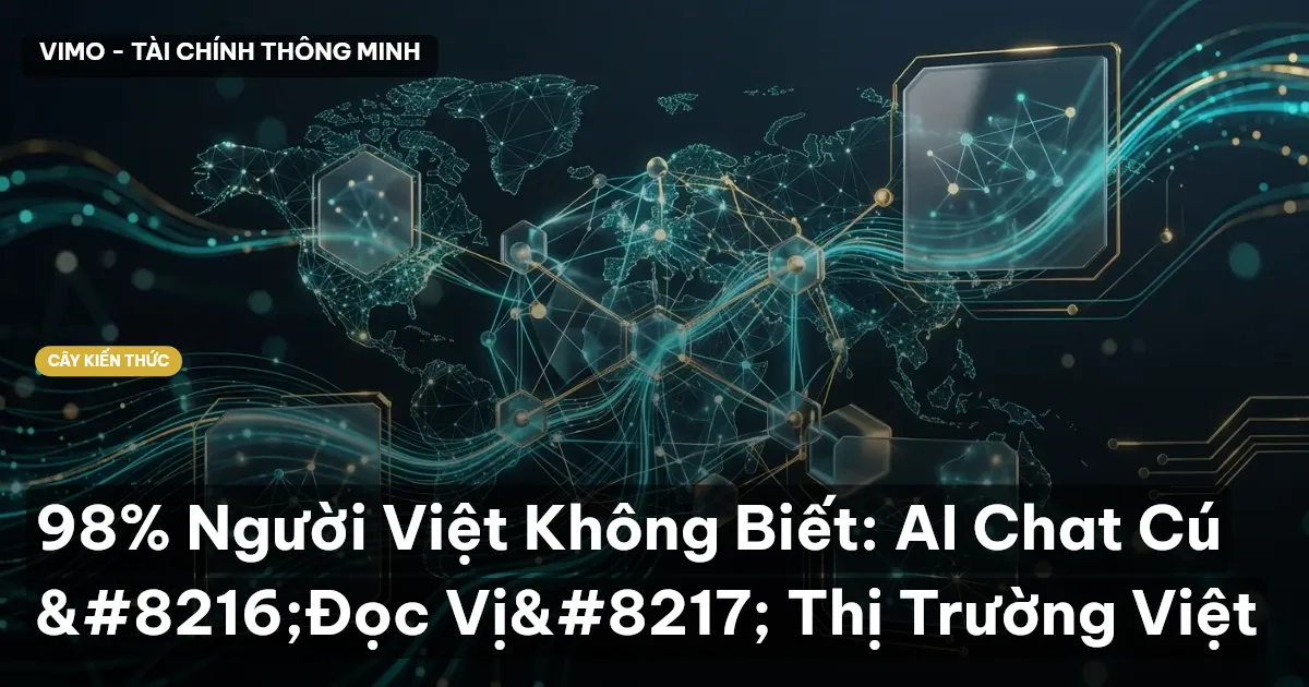 98% Người Việt Không Biết: AI Chat Cú ‘Đọc Vị’ Thị Trường Việt