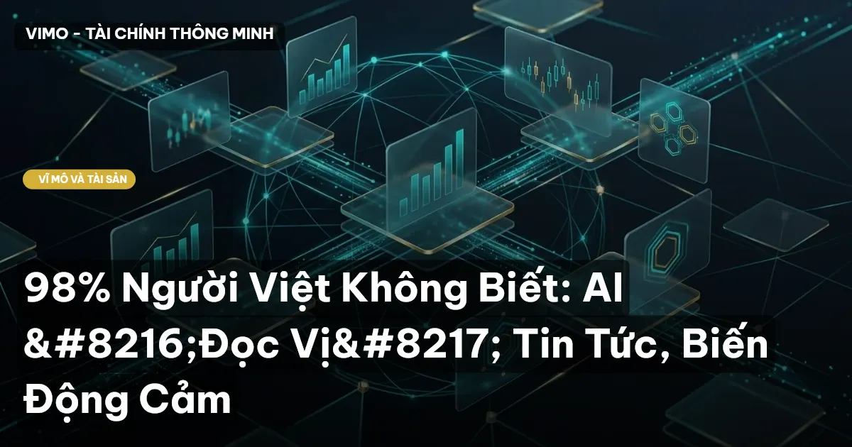 98% Người Việt Không Biết: AI ‘Đọc Vị’ Tin Tức, Biến Động Cảm