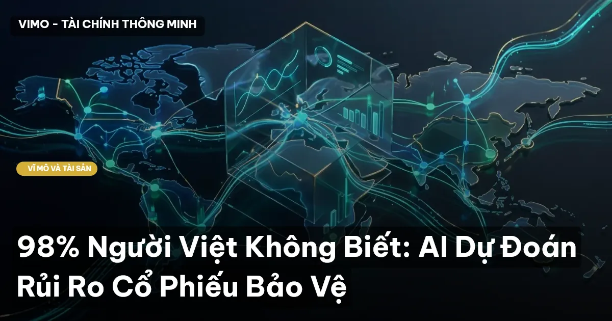 98% Người Việt Không Biết: AI Dự Đoán Rủi Ro Cổ Phiếu Bảo Vệ