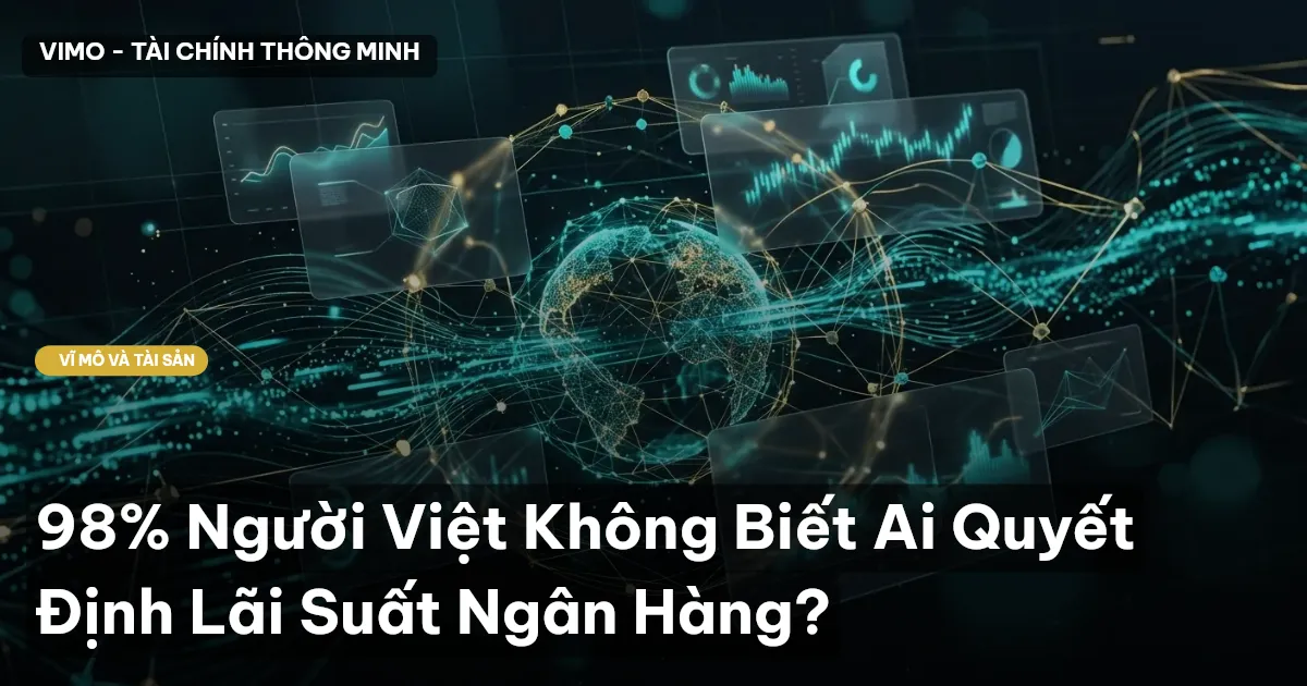 98% Người Việt Không Biết Ai Quyết Định Lãi Suất Ngân Hàng?