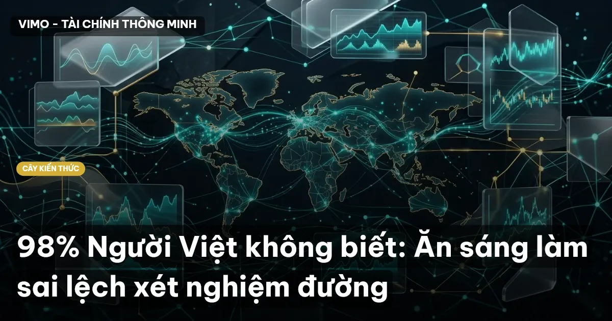 98% Người Việt không biết: Ăn sáng làm sai lệch xét nghiệm đường