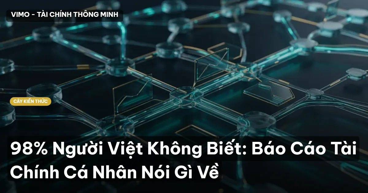 98% Người Việt Không Biết: Báo Cáo Tài Chính Cá Nhân Nói Gì Về