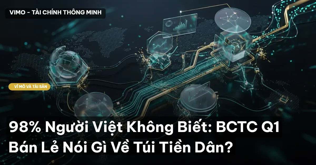 98% Người Việt Không Biết: BCTC Q1 Bán Lẻ Nói Gì Về Túi Tiền Dân?