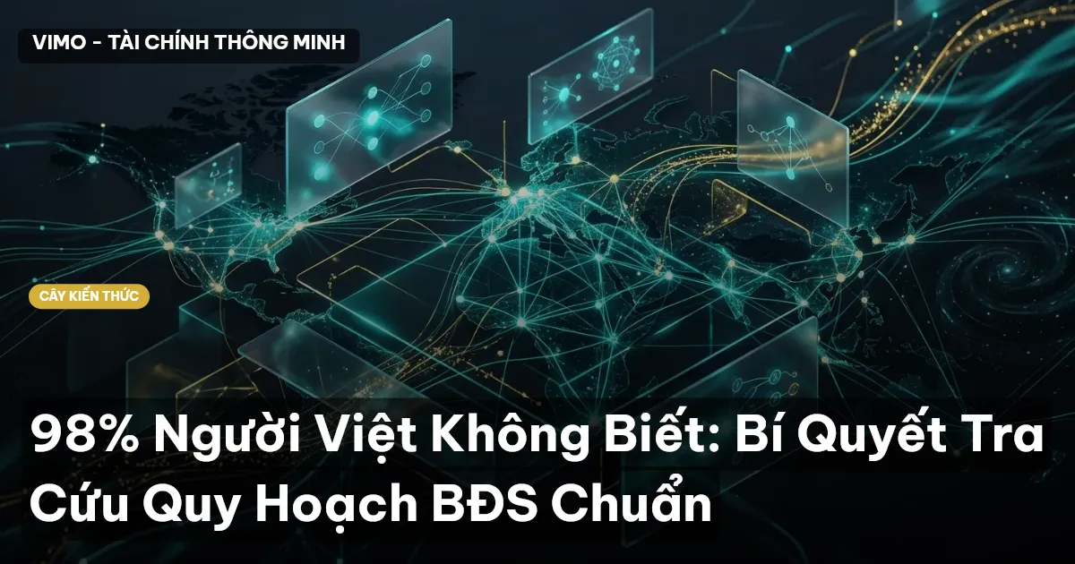 98% Người Việt Không Biết: Bí Quyết Tra Cứu Quy Hoạch BĐS Chuẩn