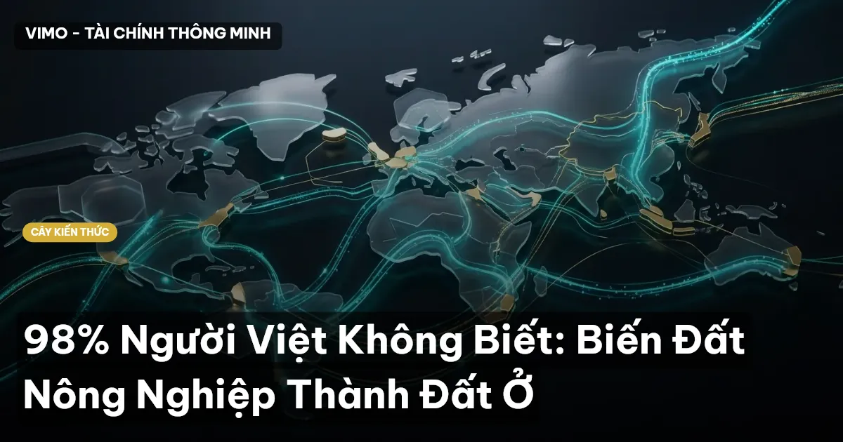 98% Người Việt Không Biết: Biến Đất Nông Nghiệp Thành Đất Ở