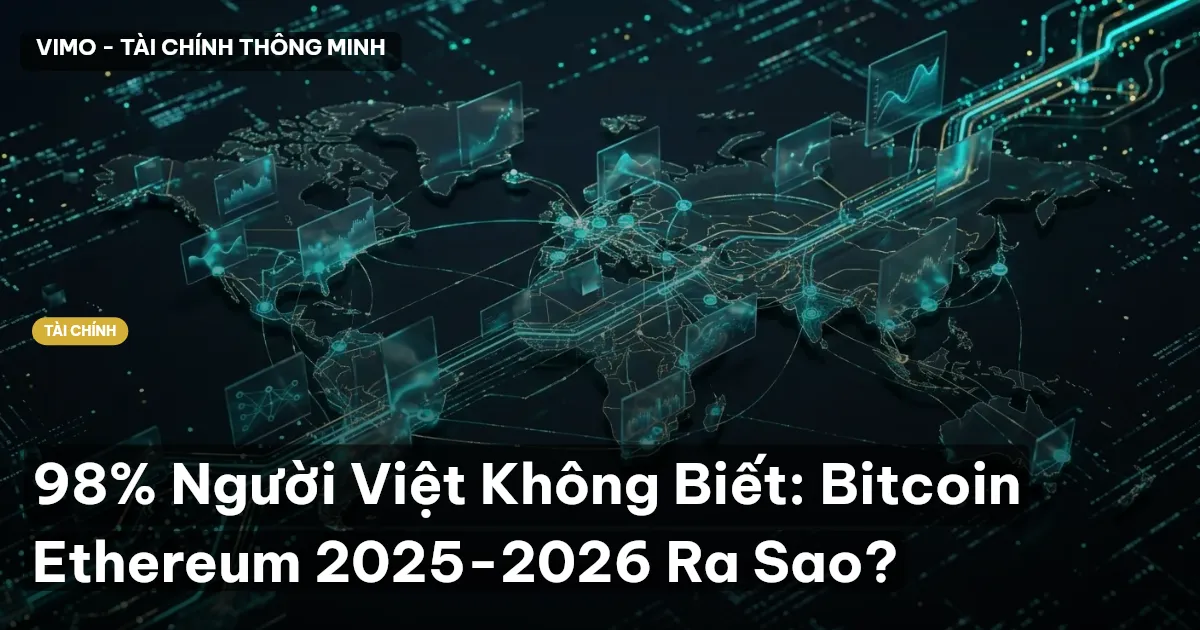 98% Người Việt Không Biết: Bitcoin Ethereum 2025-2026 Ra Sao?