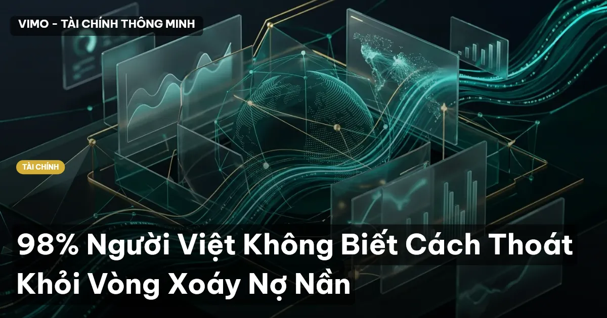 98% Người Việt Không Biết Cách Thoát Khỏi Vòng Xoáy Nợ Nần