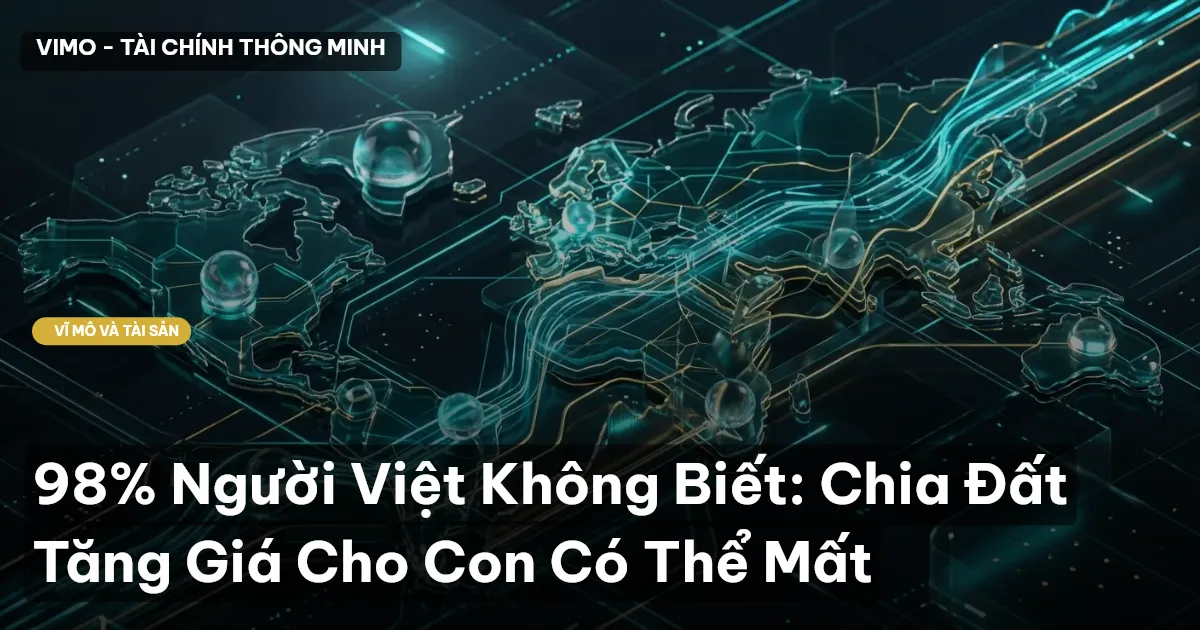 98% Người Việt Không Biết: Chia Đất Tăng Giá Cho Con Có Thể Mất