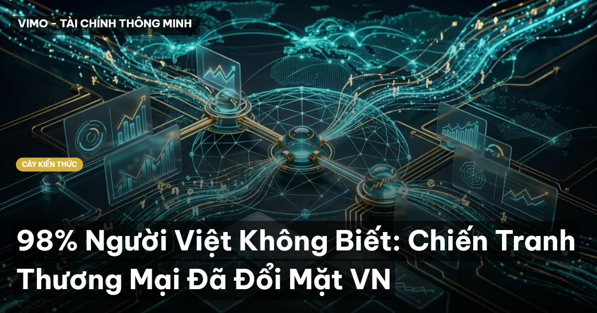 98% Người Việt Không Biết: Chiến Tranh Thương Mại Đã Đổi Mặt VN