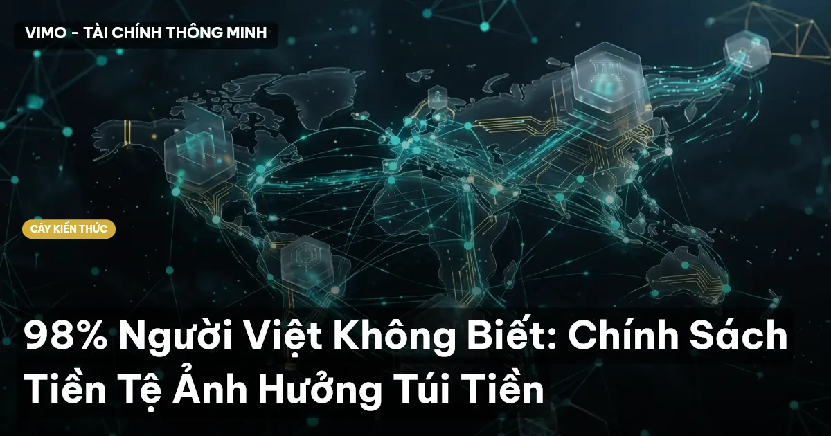 98% Người Việt Không Biết: Chính Sách Tiền Tệ Ảnh Hưởng Túi Tiền