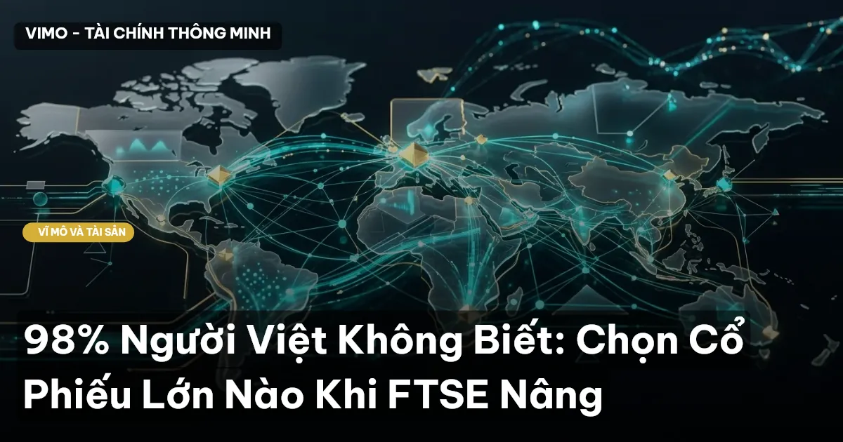 98% Người Việt Không Biết: Chọn Cổ Phiếu Lớn Nào Khi FTSE Nâng