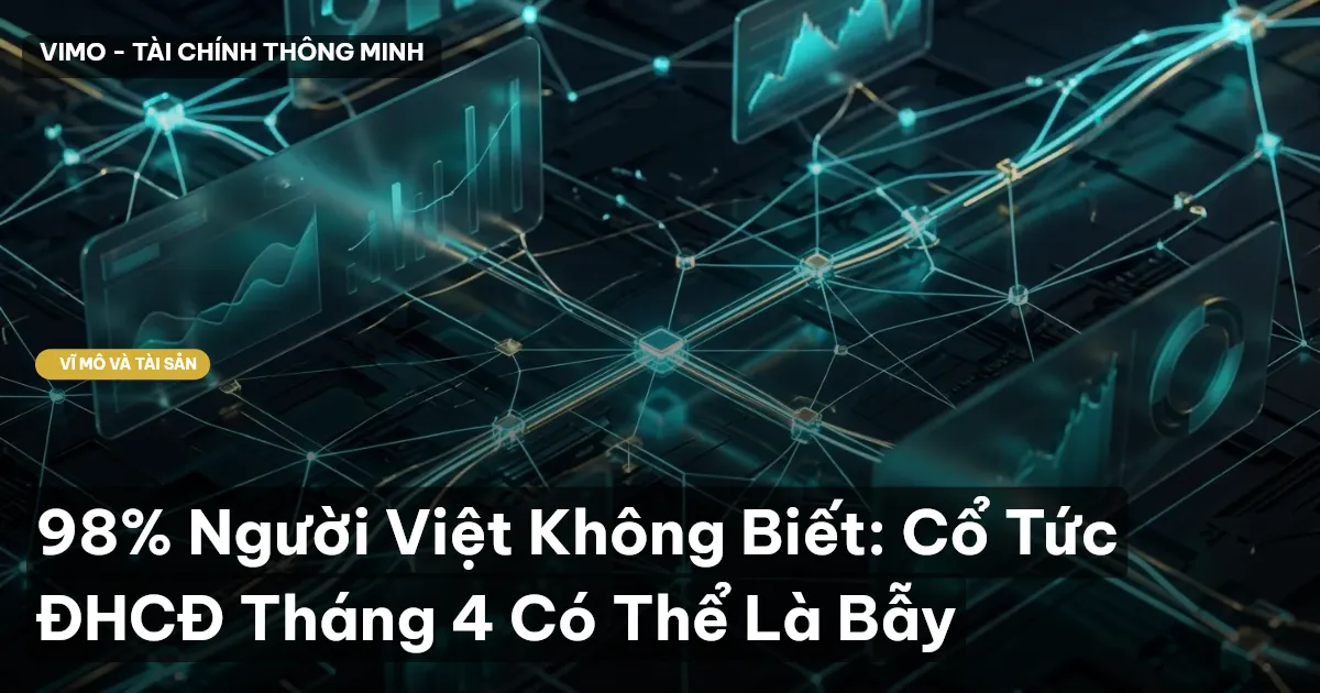 98% Người Việt Không Biết: Cổ Tức ĐHCĐ Tháng 4 Có Thể Là Bẫy