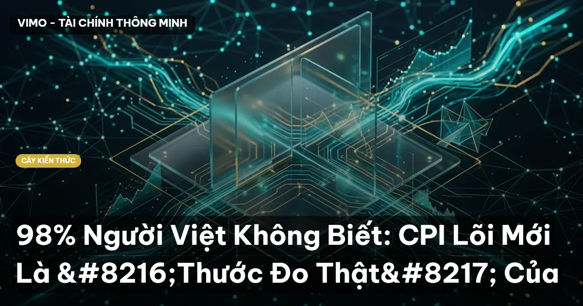 98% Người Việt Không Biết: CPI Lõi Mới Là ‘Thước Đo Thật’ Của