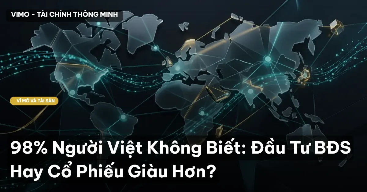 98% Người Việt Không Biết: Đầu Tư BĐS Hay Cổ Phiếu Giàu Hơn?