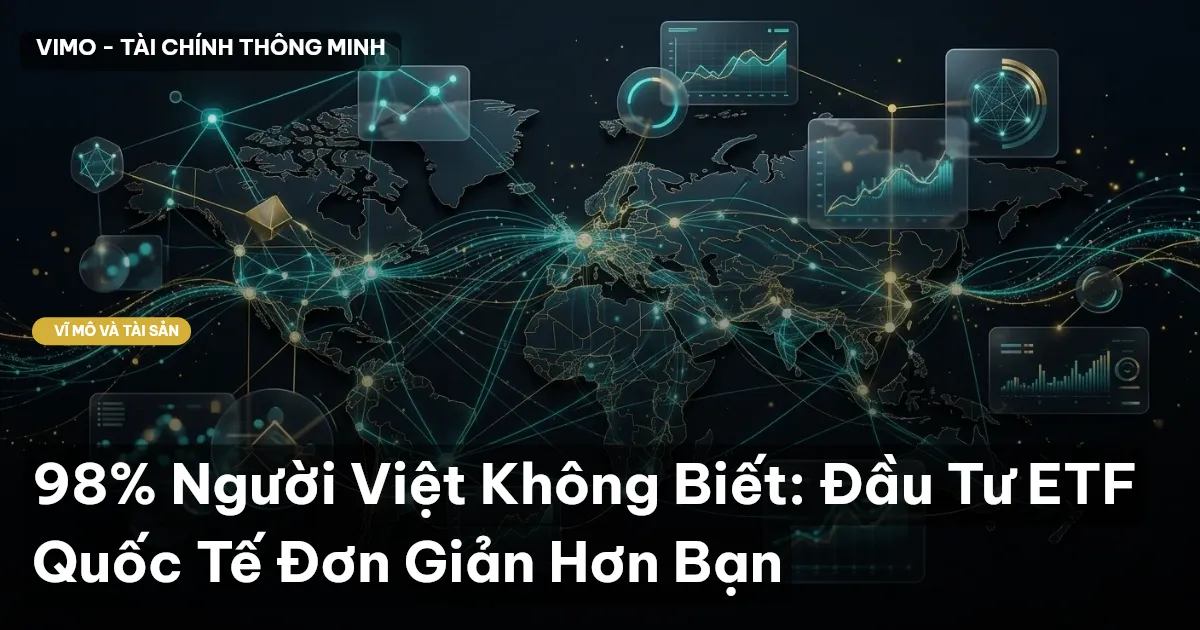 98% Người Việt Không Biết: Đầu Tư ETF Quốc Tế Đơn Giản Hơn Bạn