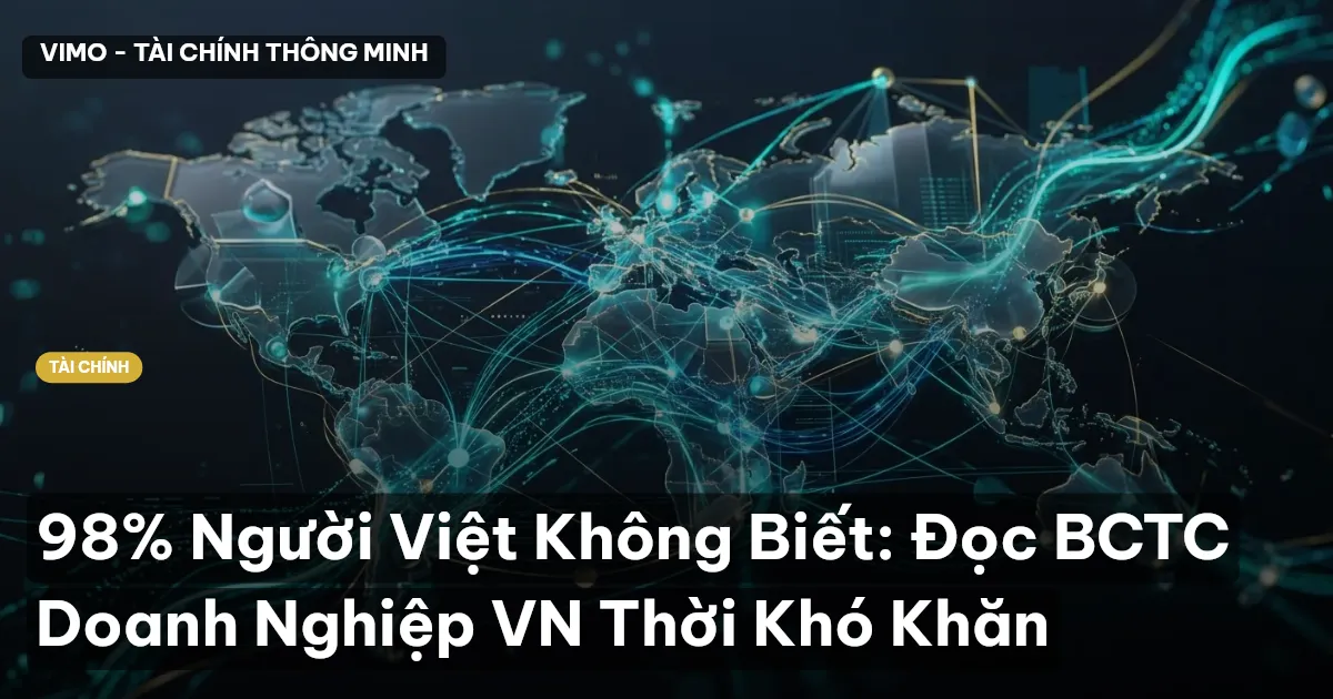 98% Người Việt Không Biết: Đọc BCTC Doanh Nghiệp VN Thời Khó Khăn