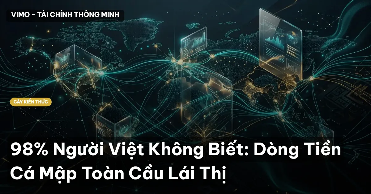 98% Người Việt Không Biết: Dòng Tiền Cá Mập Toàn Cầu Lái Thị