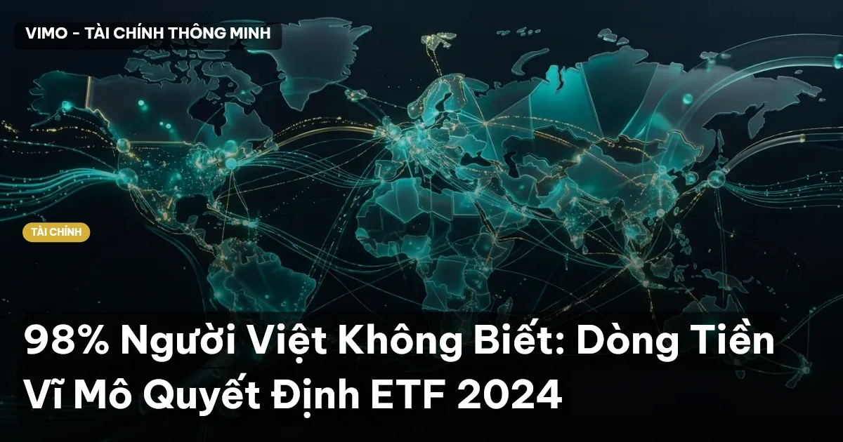 98% Người Việt Không Biết: Dòng Tiền Vĩ Mô Quyết Định ETF 2024