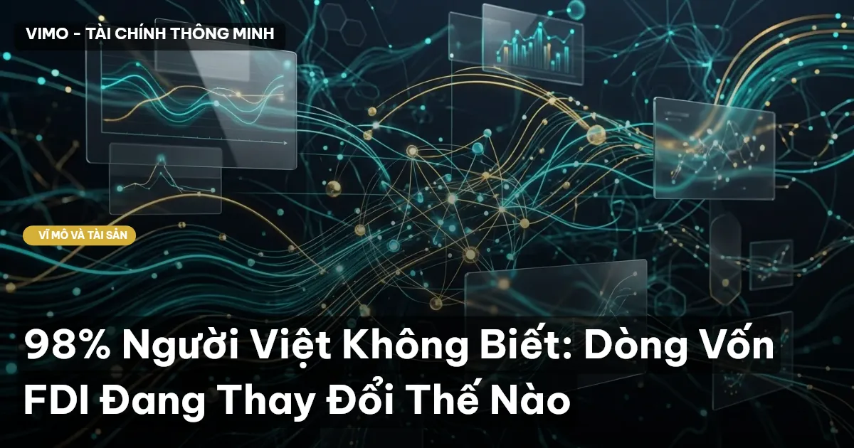 98% Người Việt Không Biết: Dòng Vốn FDI Đang Thay Đổi Thế Nào