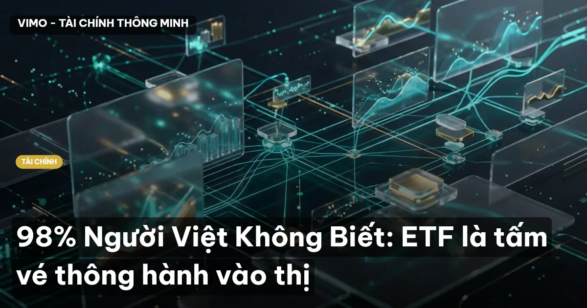 98% Người Việt Không Biết: ETF là tấm vé thông hành vào thị