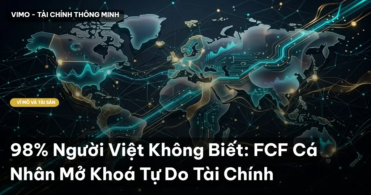 98% Người Việt Không Biết: FCF Cá Nhân Mở Khoá Tự Do Tài Chính