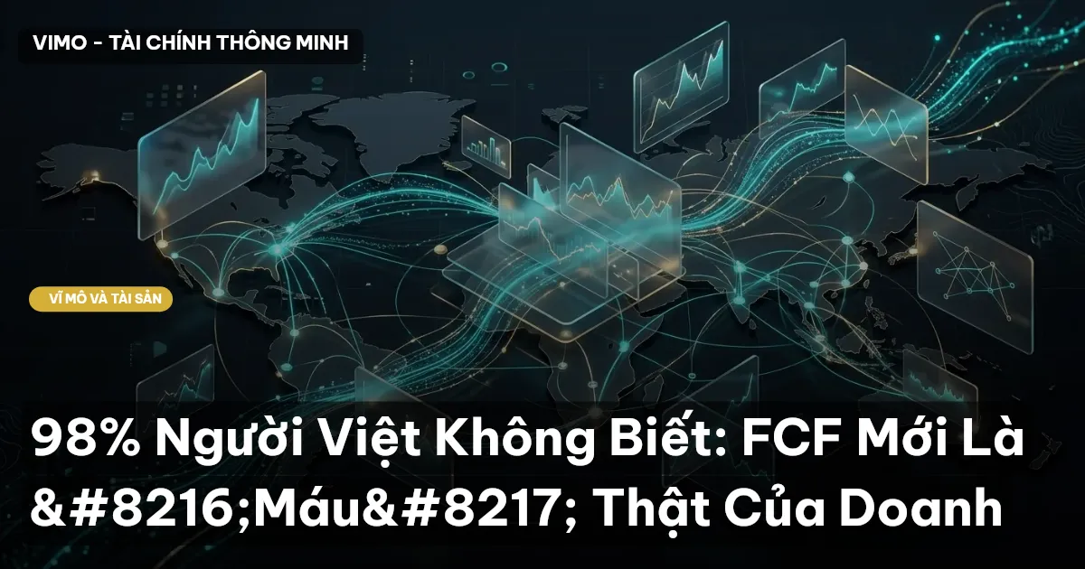 98% Người Việt Không Biết: FCF Mới Là ‘Máu’ Thật Của Doanh