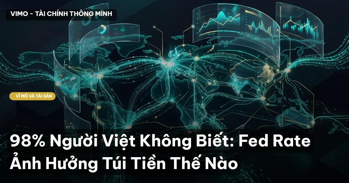 98% Người Việt Không Biết: Fed Rate Ảnh Hưởng Túi Tiền Thế Nào