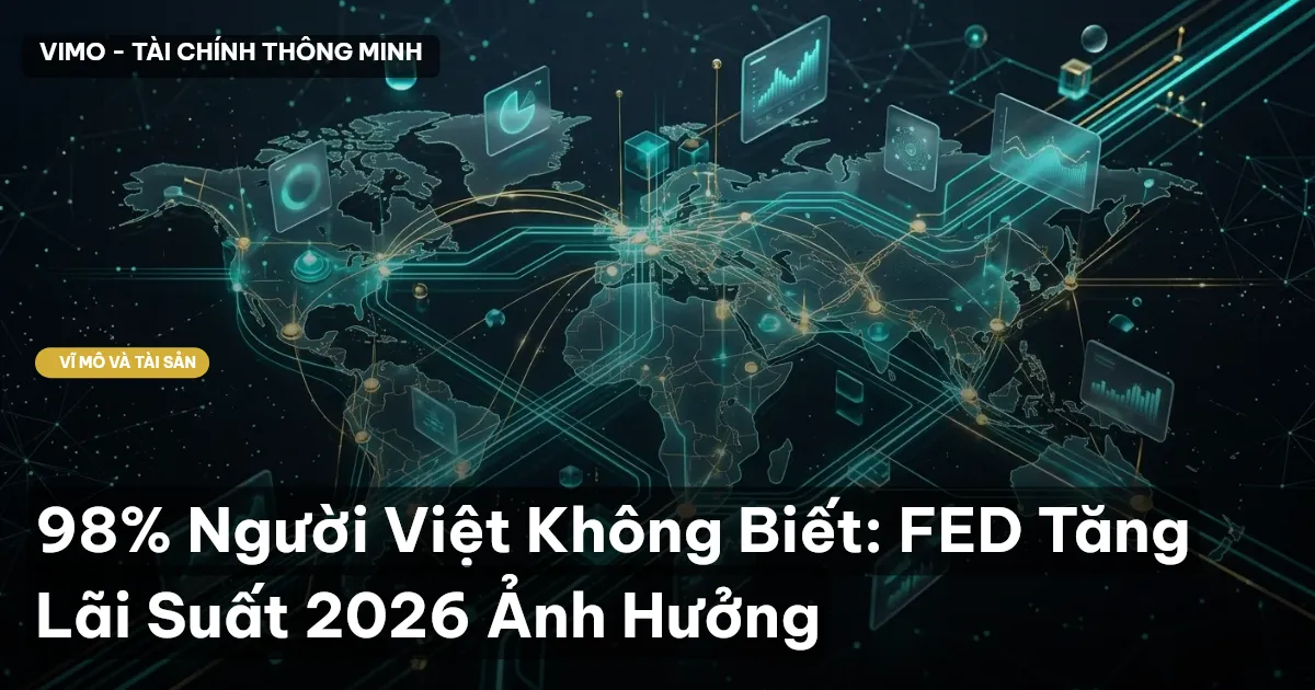 98% Người Việt Không Biết: FED Tăng Lãi Suất 2026 Ảnh Hưởng