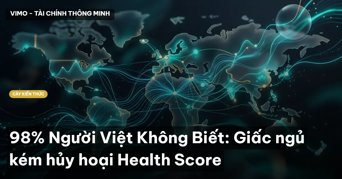 98% Người Việt Không Biết: Giấc ngủ kém hủy hoại Health Score