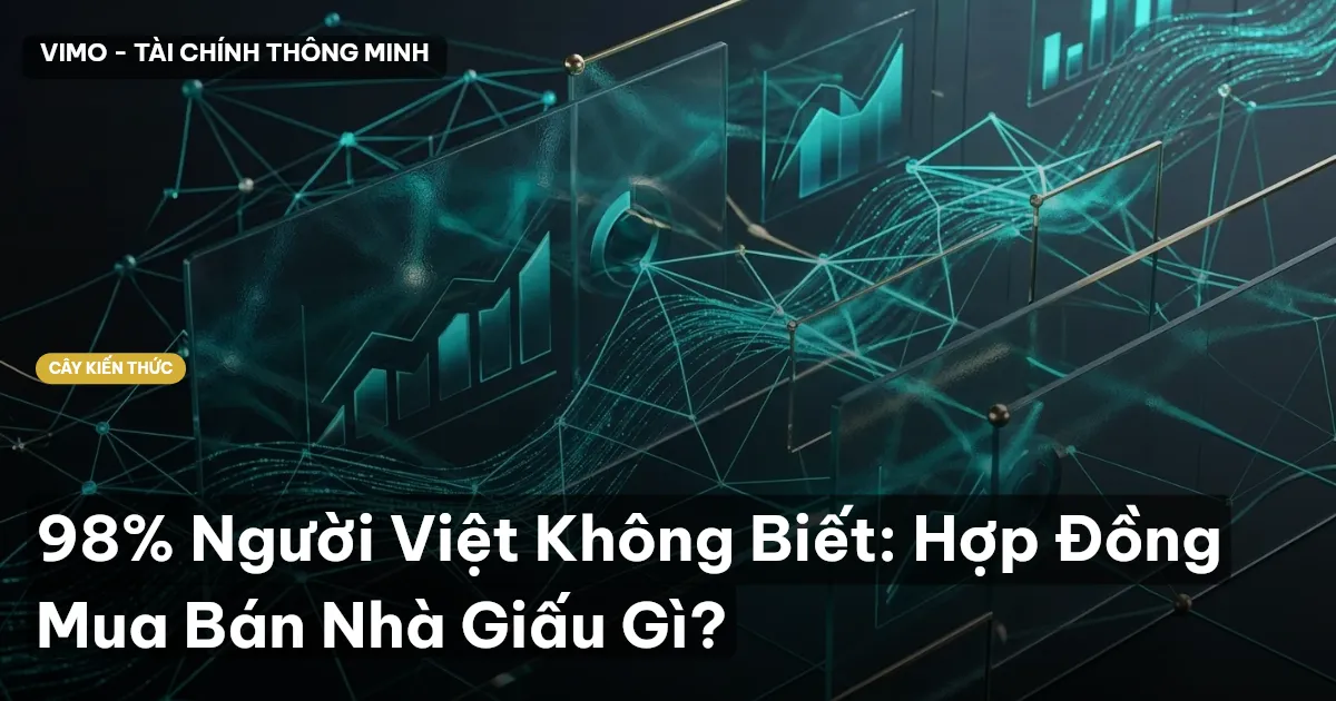 98% Người Việt Không Biết: Hợp Đồng Mua Bán Nhà Giấu Gì?