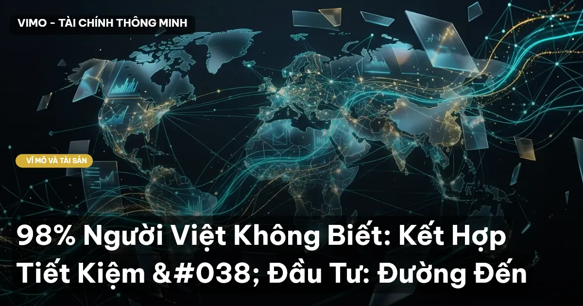 98% Người Việt Không Biết: Kết Hợp Tiết Kiệm & Đầu Tư: Đường Đến