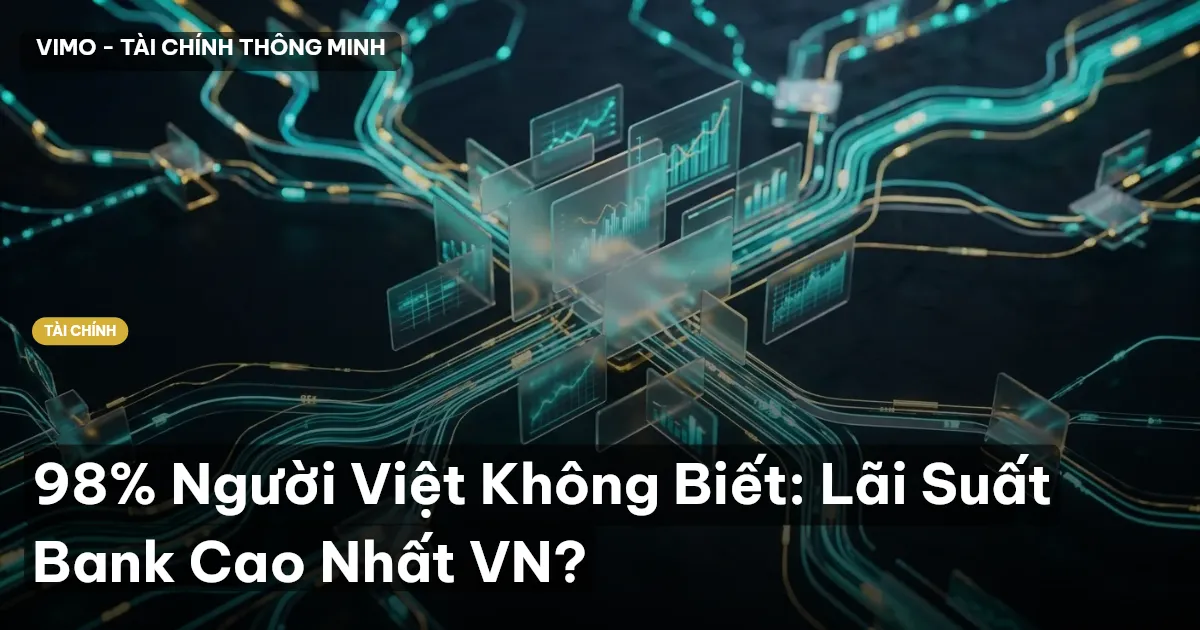 98% Người Việt Không Biết: Lãi Suất Bank Cao Nhất VN?
