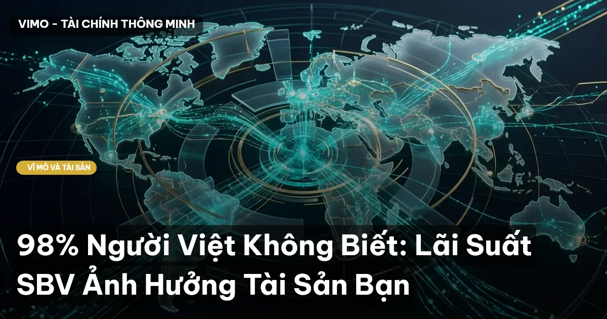 98% Người Việt Không Biết: Lãi Suất SBV Ảnh Hưởng Tài Sản Bạn