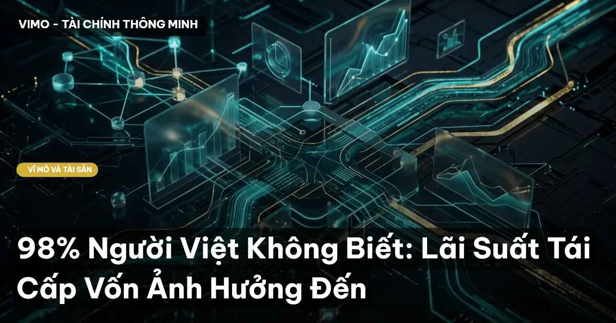 98% Người Việt Không Biết: Lãi Suất Tái Cấp Vốn Ảnh Hưởng Đến