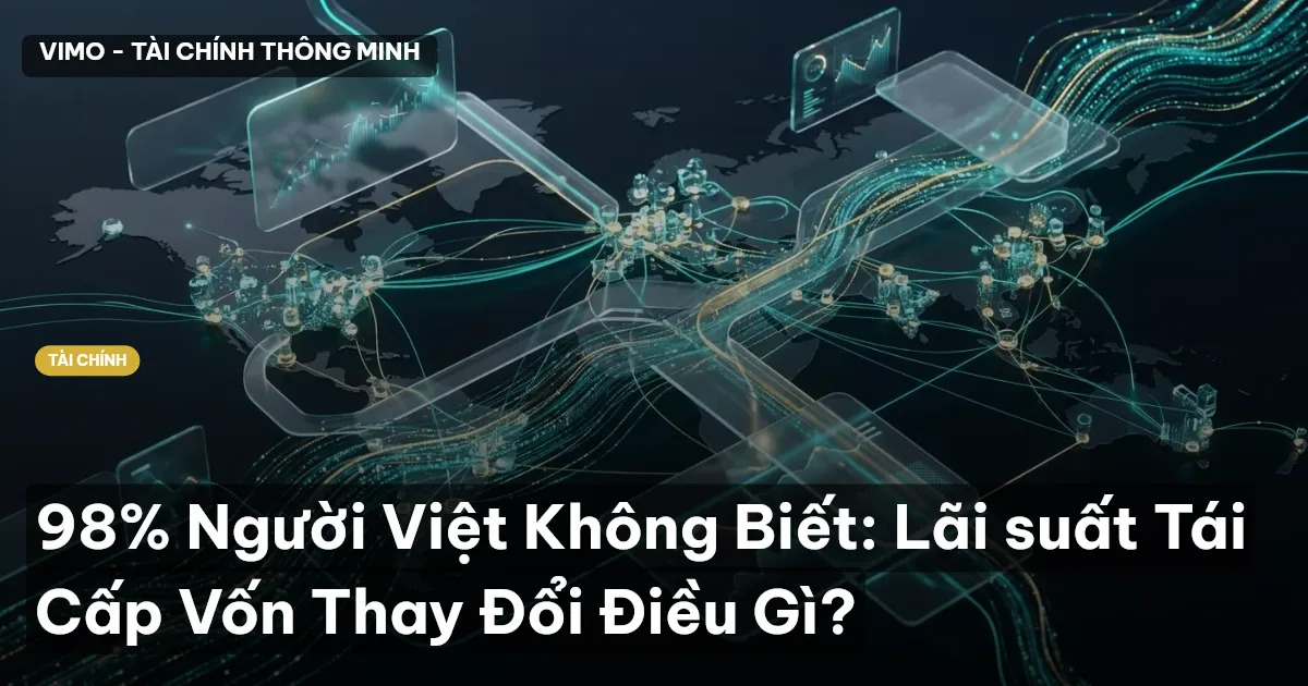 98% Người Việt Không Biết: Lãi suất Tái Cấp Vốn Thay Đổi Điều Gì?
