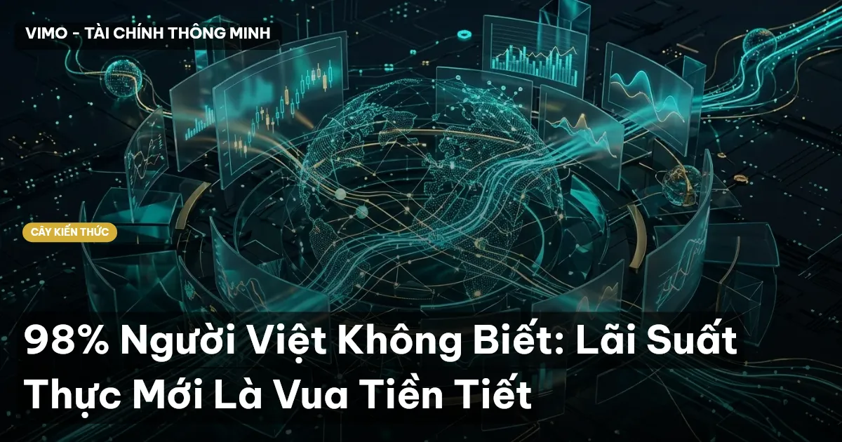 98% Người Việt Không Biết: Lãi Suất Thực Mới Là Vua Tiền Tiết