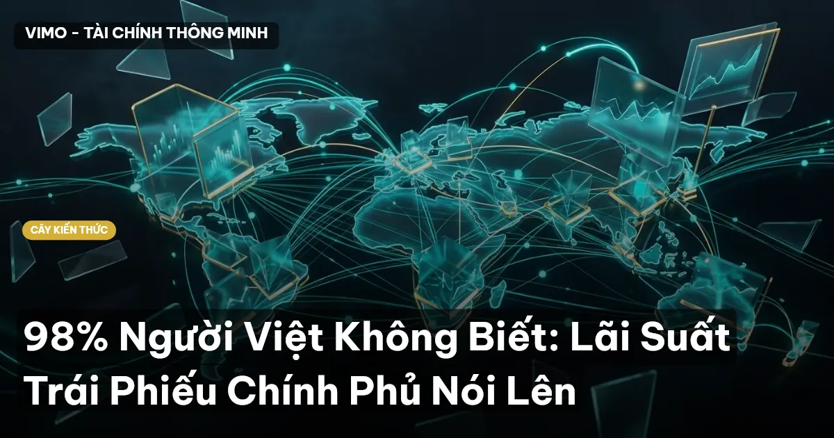 98% Người Việt Không Biết: Lãi Suất Trái Phiếu Chính Phủ Nói Lên