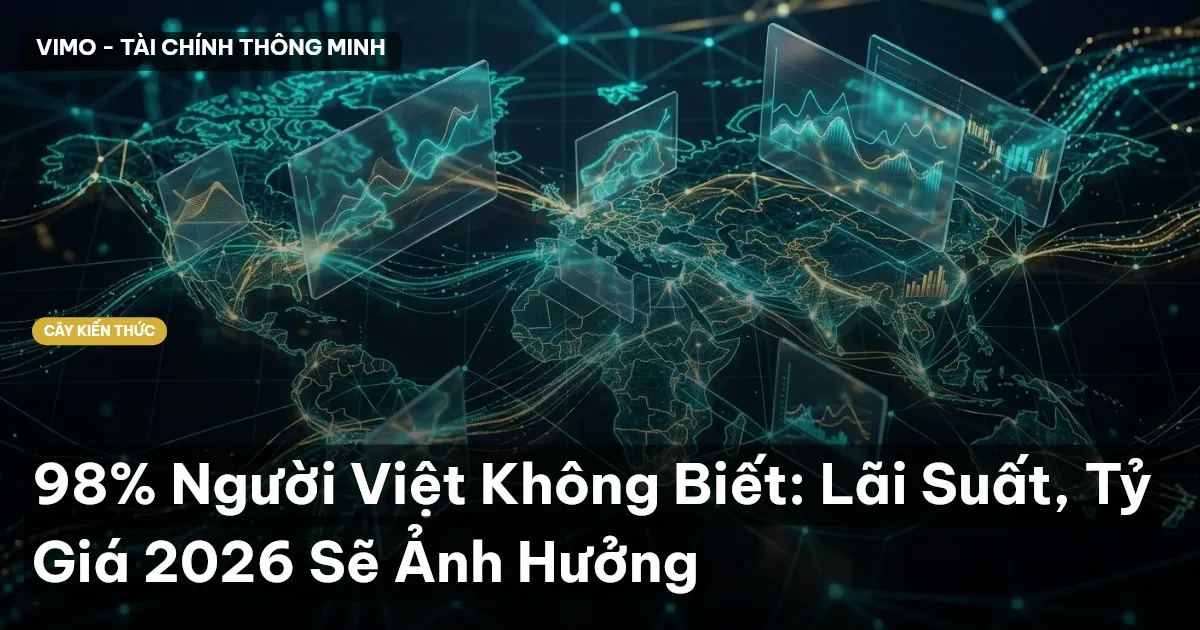 98% Người Việt Không Biết: Lãi Suất, Tỷ Giá 2026 Sẽ Ảnh Hưởng