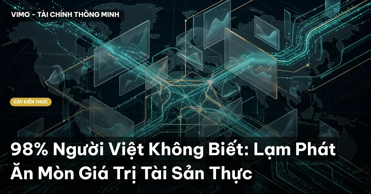 98% Người Việt Không Biết: Lạm Phát Ăn Mòn Giá Trị Tài Sản Thực